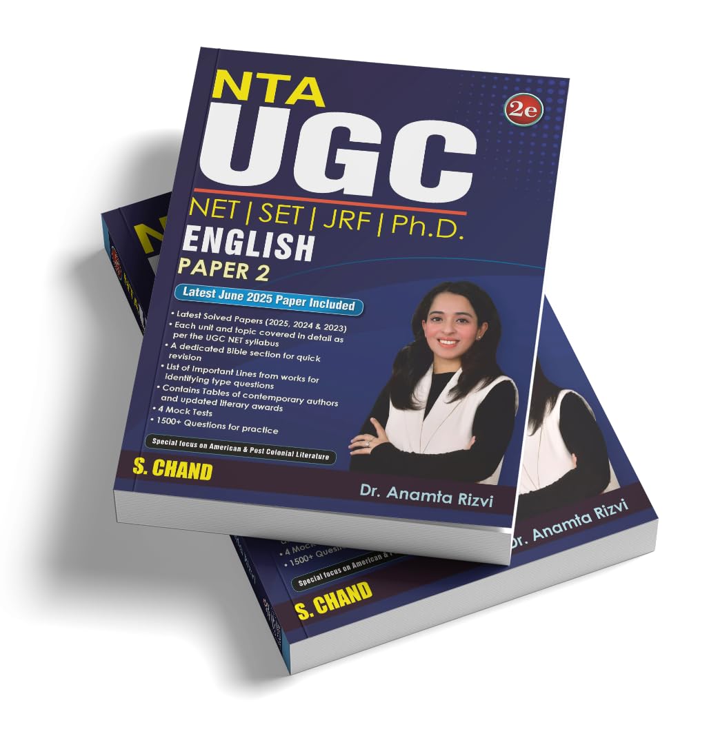 NTA UGC NET English Paper 2 Book 2025-2026 | 2nd Edition | English Literature | 1500+ PYQ Solved Questions & 4 Mock Tests | NET/SET/JRF & PhD Guide