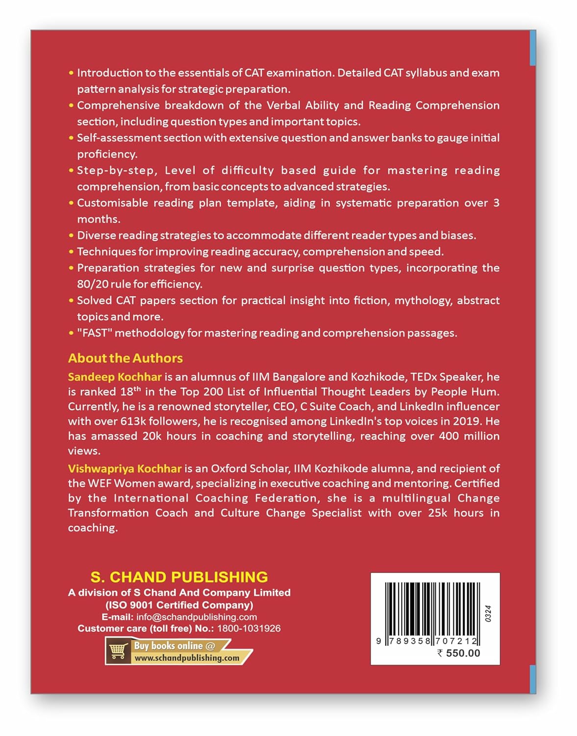 The 99 Percentile CAT Verbal Ability & Reading Comprehension Guide | By IIM Alumni | CAT VARC Book with 5 Mock Tests | Study Plan & FAST Method
