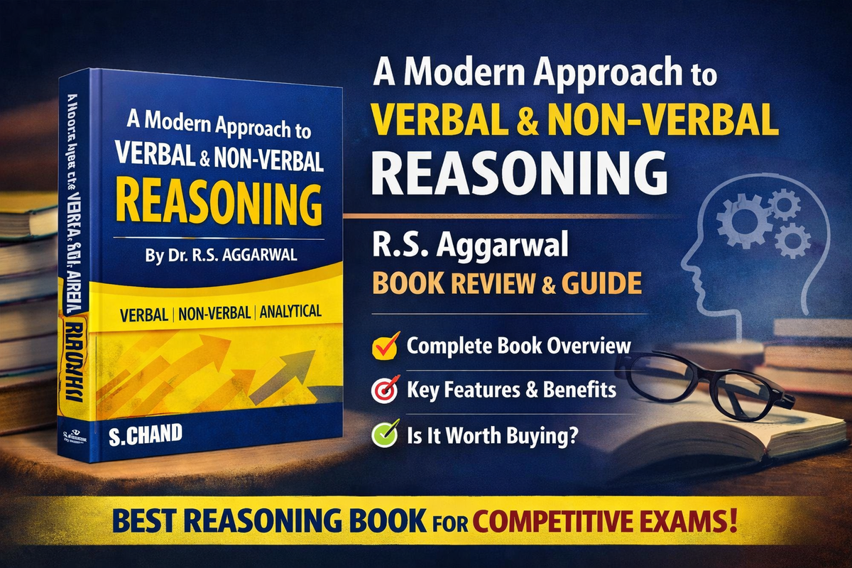 Best Reasoning Book for SSC 2026 | R.S. Aggarwal Reasoning Book Review & Guide