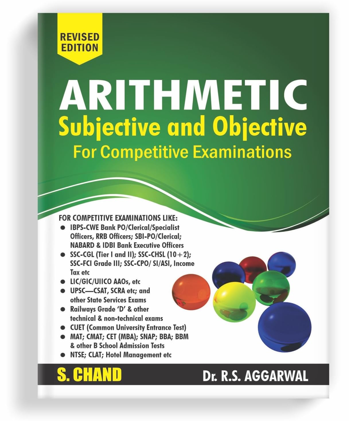 Arithmetic Book 2025 | Subjective & Objective Maths for SSC, Banking, Railway, NDA & Police Exams | Quantitative Aptitude Guide