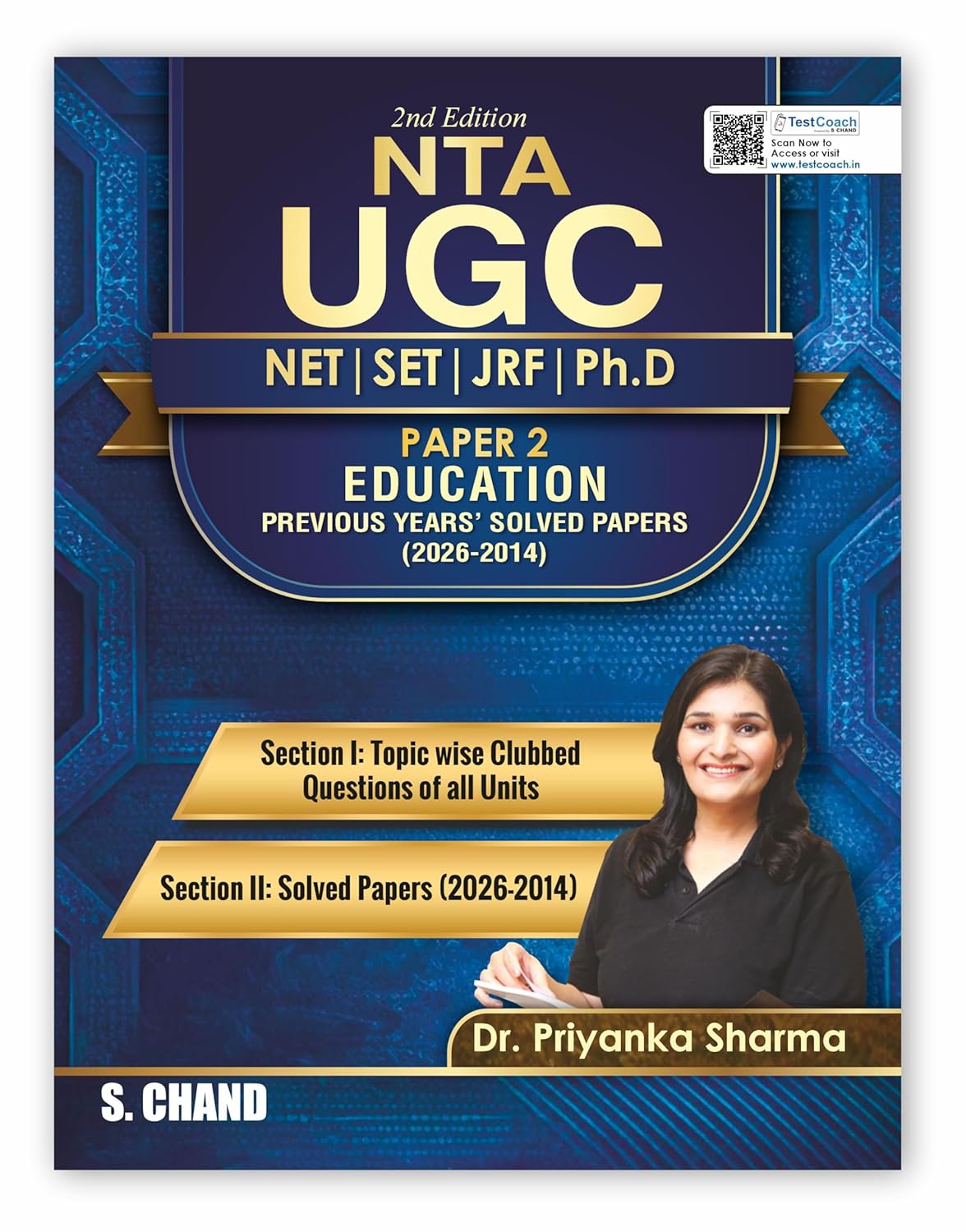 NTA UGC NET Education Paper 2 Solved PYQ Book 2026-2027 | 2nd Edition | Topic Wise Questions (All Units) | Previous Year Solved Papers (2014–2026) | SET/JRF/PhD & State SET Exams
