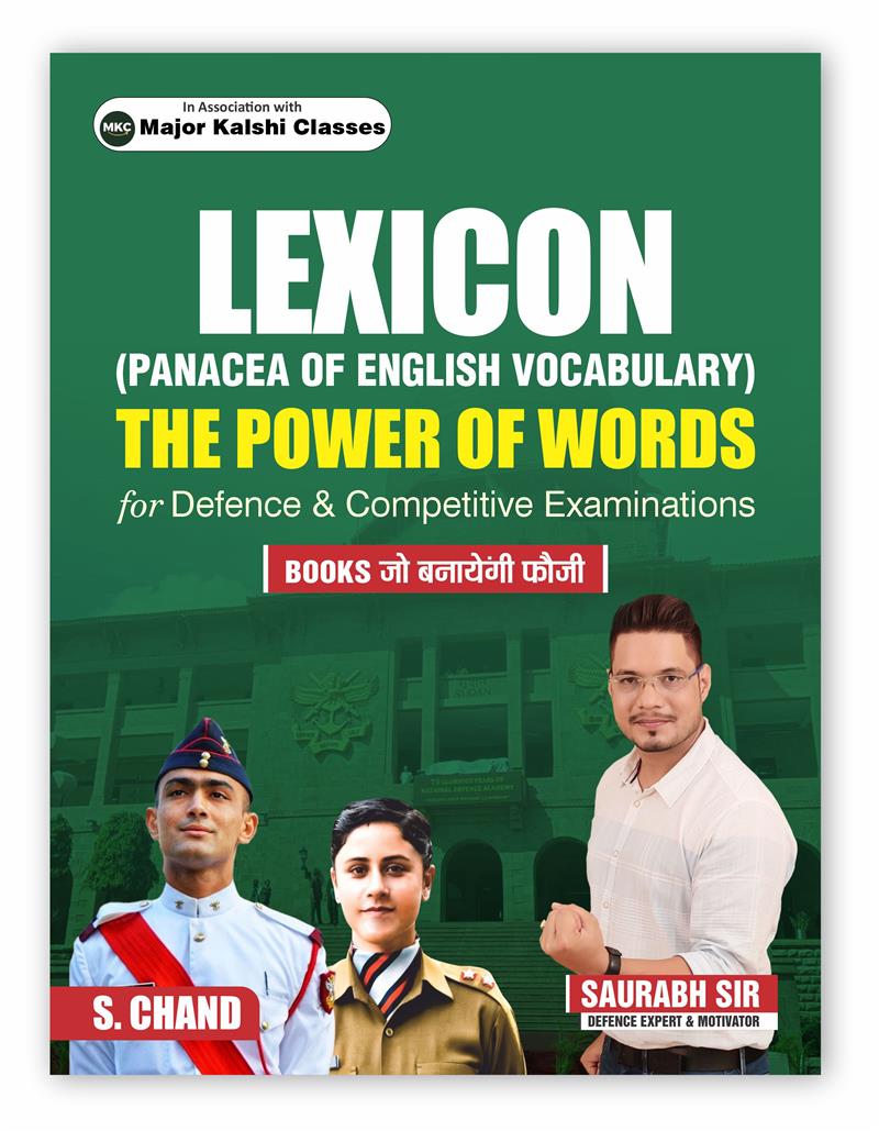 Lexicon Panacea of English Vocabulary Book 2026: The Power of Words for Defence Competitive Exams