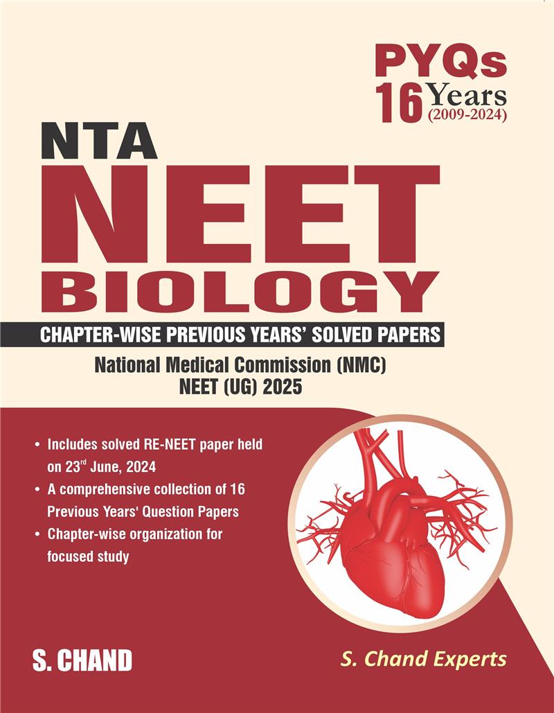 PYQs 16 Years (2009-2024) NTA NEET Biology: As per the New Syllabus 2025